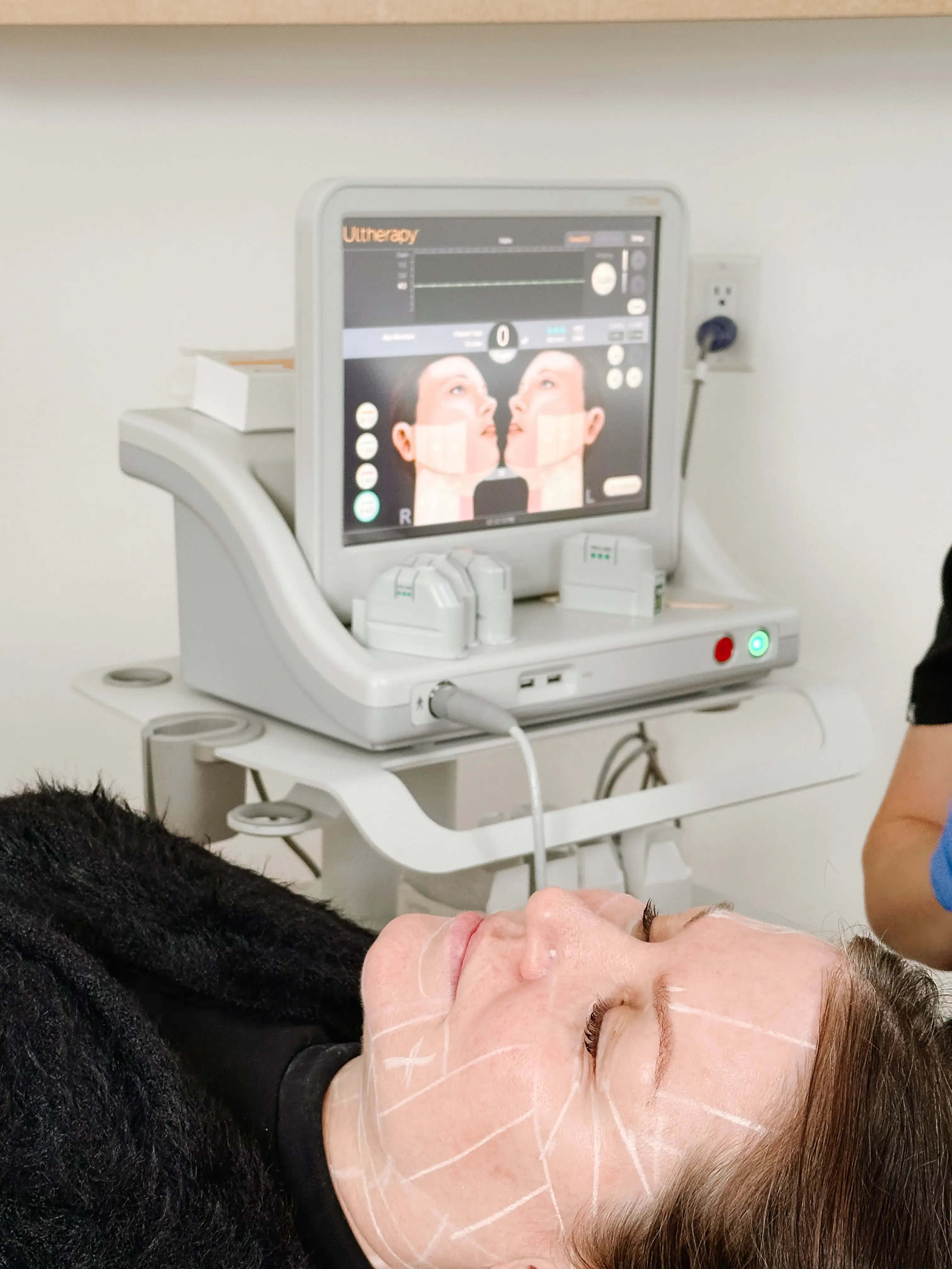 woman with a scanner 